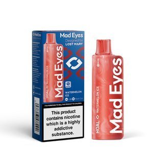 Buy Bulk Wholesale Lost Mary Mad Eyes Hoal 600 Puffs Disposable Vape Box of 10 - vapesourceuk