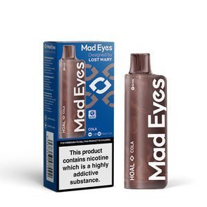 Buy Bulk Wholesale Lost Mary Mad Eyes Hoal 600 Puffs Disposable Vape Box of 10 - vapesourceuk