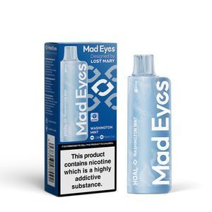 Buy Bulk Wholesale Lost Mary Mad Eyes Hoal 600 Puffs Disposable Vape Box of 10 - vapesourceuk
