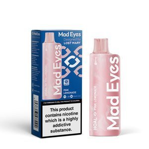 Buy Bulk Wholesale Lost Mary Mad Eyes Hoal 600 Puffs Disposable Vape Box of 10 - vapesourceuk