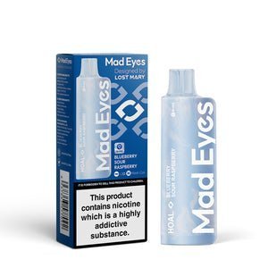 Buy Bulk Wholesale Lost Mary Mad Eyes Hoal 600 Puffs Disposable Vape Box of 10 - vapesourceuk