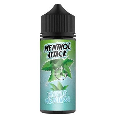 Buy Bulk Wholesale Menthol Attack 100ML Shortfill - vapesourceuk