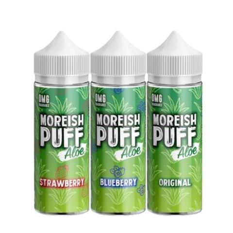 Buy Bulk Wholesale Moreish Puff Aloe 100ML Shortfill - vapesourceuk