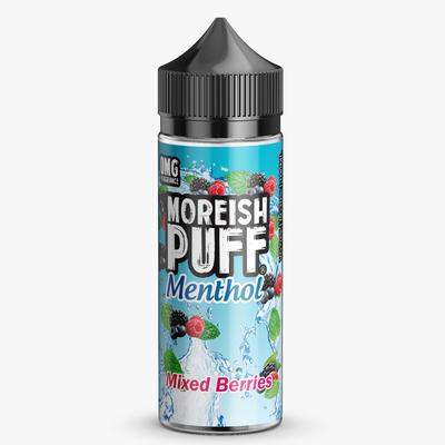 Buy Bulk Wholesale Moreish Puff Menthol 100ML Shortfill - vapesourceuk