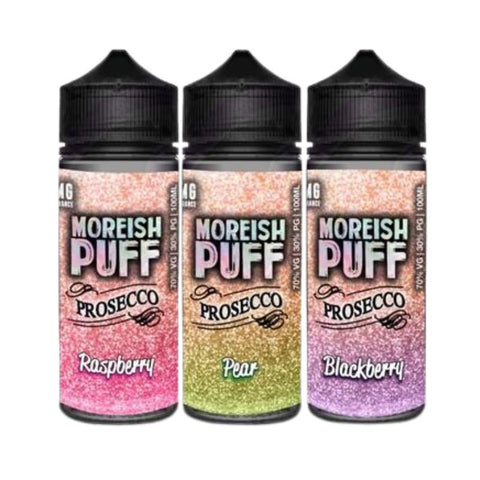 Buy Bulk Wholesale Moreish Puff Prosecco 100ML Shortfill - vapesourceuk