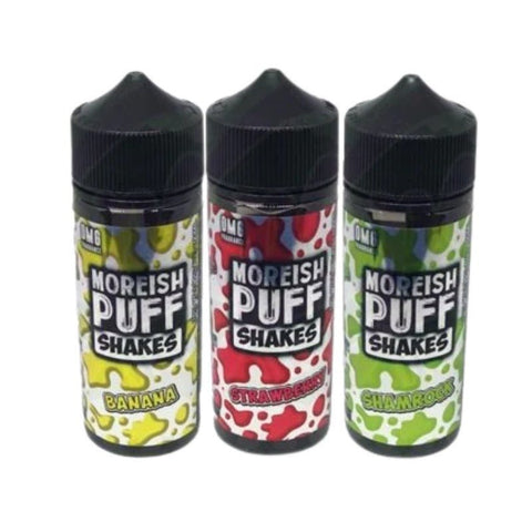 Buy Bulk Wholesale Moreish Puff Shakes 100ML Shortfill - vapesourceuk