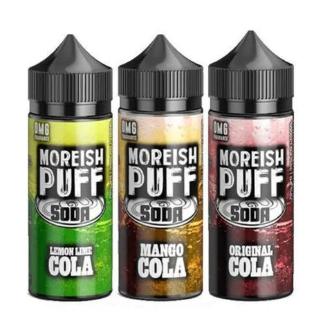Buy Bulk Wholesale Moreish Puff Soda 100ML Shortfill - vapesourceuk