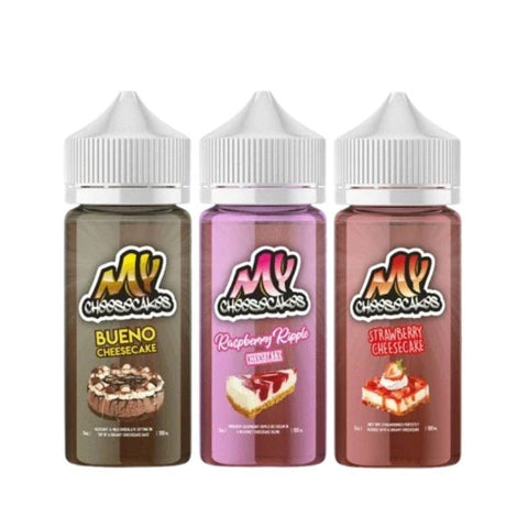 Buy Bulk Wholesale My E - Liquids Cheesecakes 100ML Shortfill - vapesourceuk