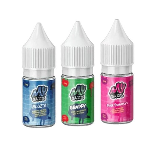 Buy Bulk Wholesale My Salts 10ml Nic Salt (Pack of 10) - vapesourceuk