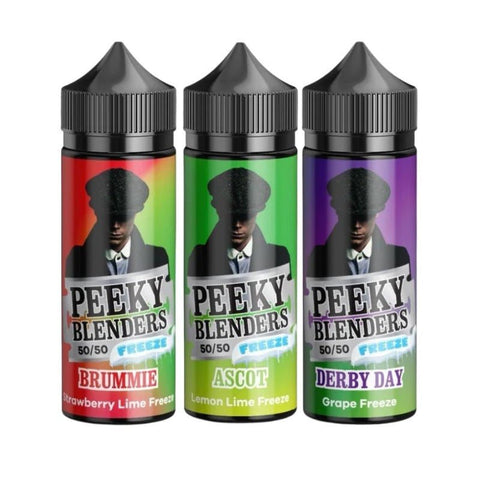 Buy Bulk Wholesale Peeky Blenders Freeze 100ML Shortfill - vapesourceuk