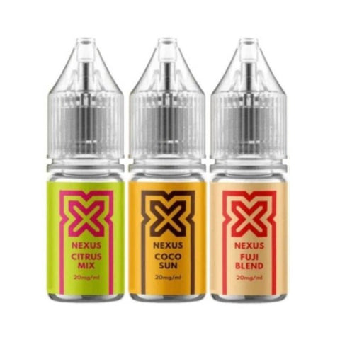 Buy Bulk Wholesale Pod Salt Nexus 10ML Nic Salt (Pack of 10) - vapesourceuk