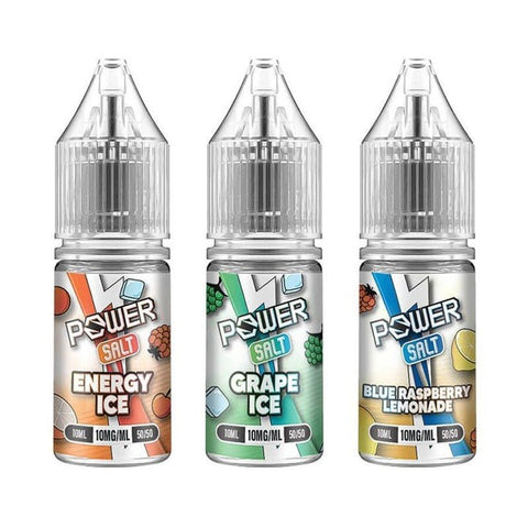 Buy Bulk Wholesale Power by JNP Nic Salts 10ml E - liquids - Pack of 10 - vapesourceuk