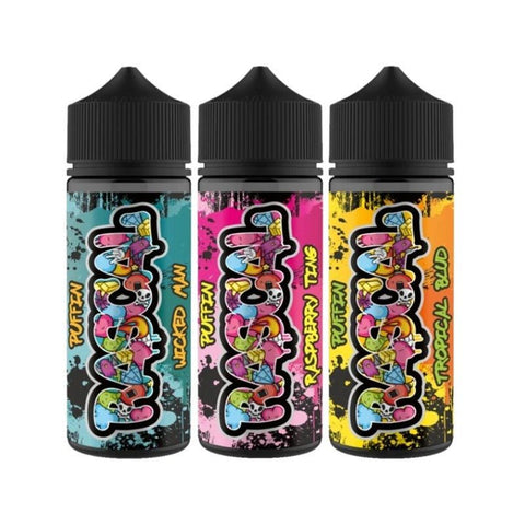 Buy Bulk Wholesale Puffin Rascal 100ml Shortfill - vapesourceuk