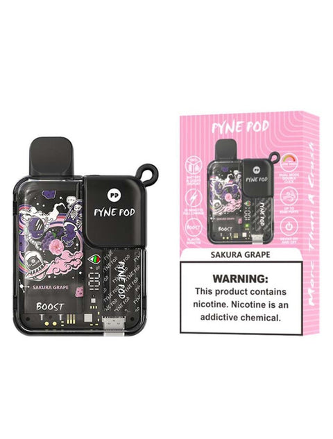 Buy Bulk Wholesale Pyne Pod Boost 8500 Disposable Vape Pod (BOX OF 5) - vapesourceuk