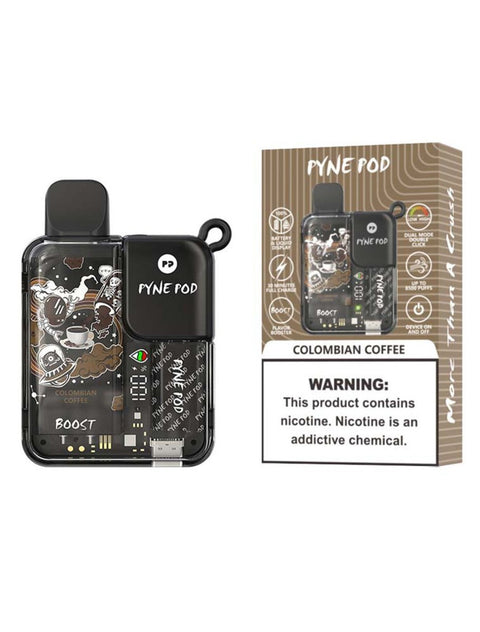Buy Bulk Wholesale Pyne Pod Boost 8500 Disposable Vape Pod (BOX OF 5) - vapesourceuk