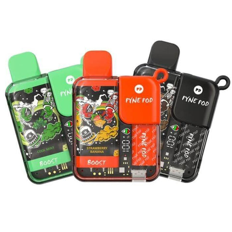 Buy Bulk Wholesale Pyne Pod Boost 8500 Disposable Vape Pod (BOX OF 5) - vapesourceuk