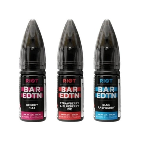 Buy Bulk Wholesale Riot Squad Bar Edition Nic Salt 10ml E - liquids - Box of 10 - vapesourceuk