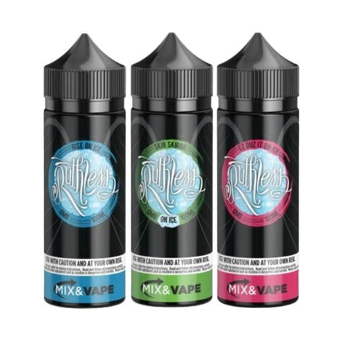 Buy Bulk Wholesale Ruthless Ice 100ML Shortfill - vapesourceuk