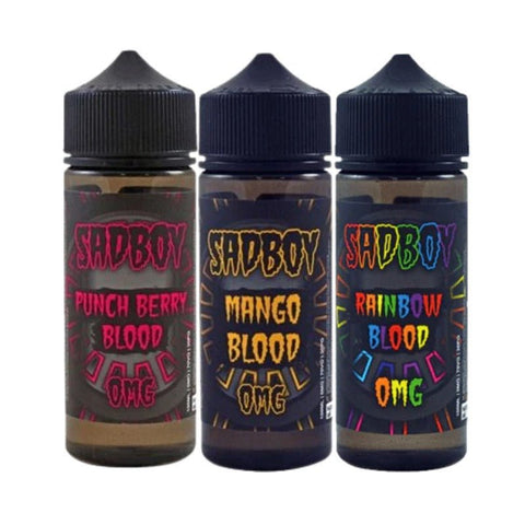 Buy Bulk Wholesale Sadboy Blood 100ML Shortfill - vapesourceuk