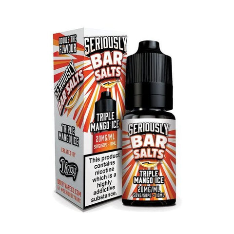 Buy Bulk Wholesale Seriously Bar Salt 10ml E - liquids Nic Salts - Box of 10 - vapesourceuk