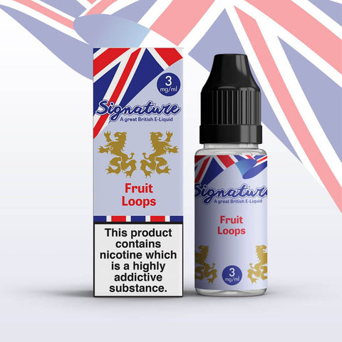 Buy Bulk Wholesale Signature - Fruit Loops - 10ml (Pack of 10) - vapesourceuk