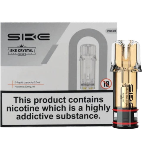 Buy Bulk Wholesale Ske Crystal Plus Replacement Pods - Box of 10 - vapesourceuk