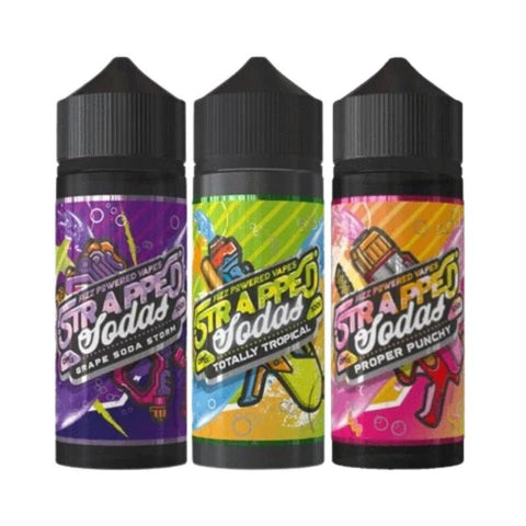 Buy Bulk Wholesale Strapped Sodas 100ML Shortfill - vapesourceuk
