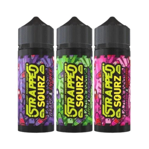 Buy Bulk Wholesale Strapped Sourz 100ML Shortfill - vapesourceuk