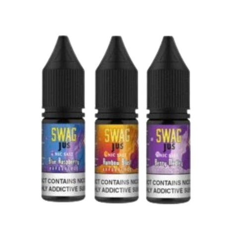Buy Bulk Wholesale Swag Jus Vapourless 10ML Nic Salt (Pack of 10) - vapesourceuk