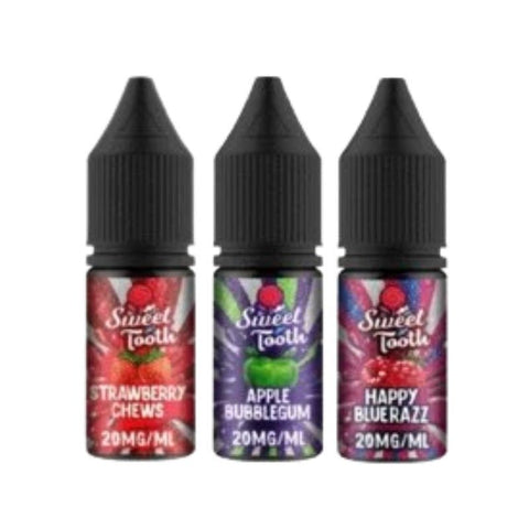 Buy Bulk Wholesale Sweet Tooth 10ML Nic Salt (Pack of 10) - vapesourceuk