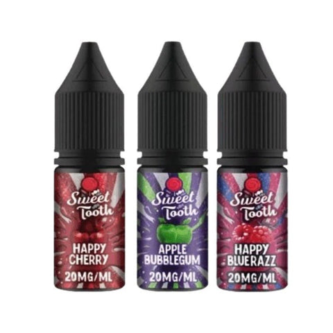 Buy Bulk Wholesale Sweet Tooth 10ml Nic Salt (Pack of 10) - vapesourceuk