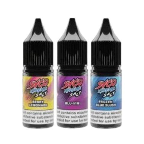 Buy Bulk Wholesale Syco Xtreme 10ML Nic Salt (Pack of 10) - vapesourceuk