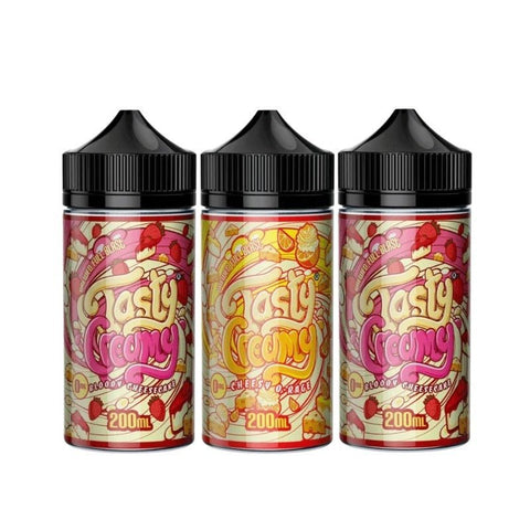 Buy Bulk Wholesale Tasty Creamy 200ml Shortfill - vapesourceuk