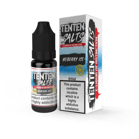 Buy Bulk Wholesale Ten Ten Nic Salts 10ml E - liquids - Box of 10 - vapesourceuk