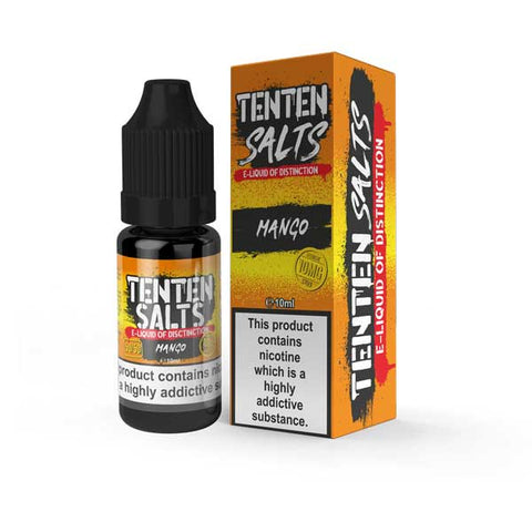 Buy Bulk Wholesale Ten Ten Nic Salts 10ml E - liquids - Box of 10 - vapesourceuk