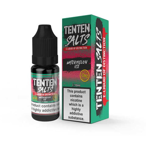 Buy Bulk Wholesale Ten Ten Nic Salts 10ml E - liquids - Box of 10 - vapesourceuk