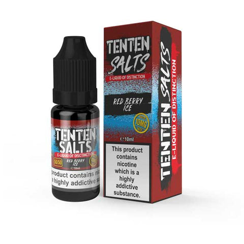 Buy Bulk Wholesale Ten Ten Nic Salts 10ml E - liquids - Box of 10 - vapesourceuk