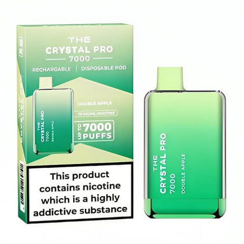 Buy Bulk Wholesale The Crystal Pro 7000 Disposable Vape Puff Bar Box of 10 - vapesourceuk