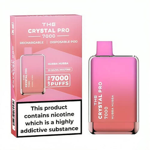 Buy Bulk Wholesale The Crystal Pro 7000 Disposable Vape Puff Bar Box of 10 - vapesourceuk