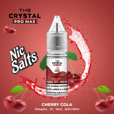 Buy Bulk Wholesale The Crystal Pro Max Vape Nic Salts 10ml - Box of 10 - vapesourceuk