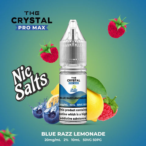 Buy Bulk Wholesale The Crystal Pro Max Vape Nic Salts 10ml - Box of 10 - vapesourceuk