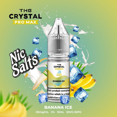 Buy Bulk Wholesale The Crystal Pro Max Vape Nic Salts 10ml - Box of 10 - vapesourceuk