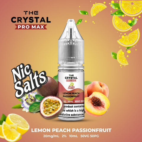 Buy Bulk Wholesale The Crystal Pro Max Vape Nic Salts 10ml - Box of 10 - vapesourceuk