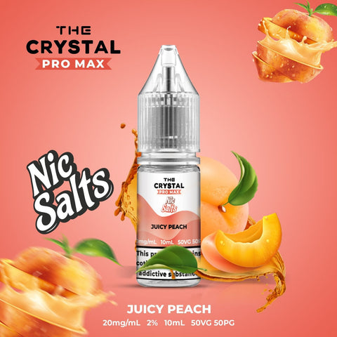 Buy Bulk Wholesale The Crystal Pro Max Vape Nic Salts 10ml - Box of 10 - vapesourceuk