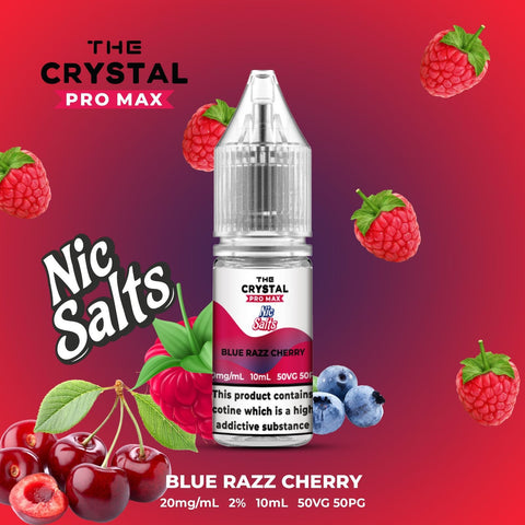 Buy Bulk Wholesale The Crystal Pro Max Vape Nic Salts 10ml - Box of 10 - vapesourceuk