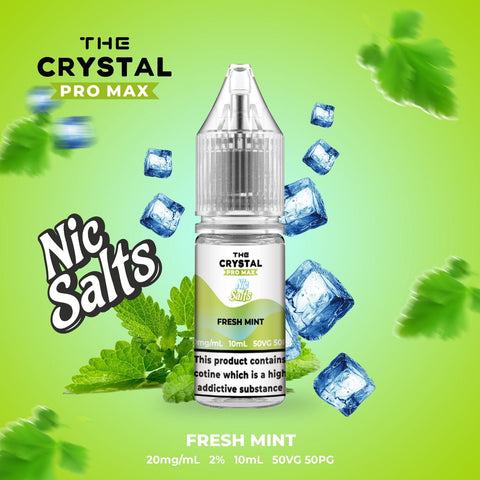 Buy Bulk Wholesale The Crystal Pro Max Vape Nic Salts 10ml - Box of 10 - vapesourceuk