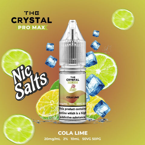Buy Bulk Wholesale The Crystal Pro Max Vape Nic Salts 10ml - Box of 10 - vapesourceuk