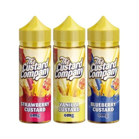 Buy Bulk Wholesale The Custard Company 100ML Shortfill - vapesourceuk