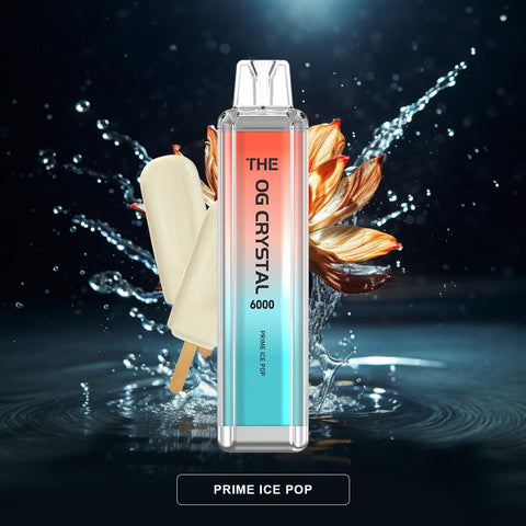 Buy Bulk Wholesale The OG Crystal 6000 Puffs Disposable Vape Box of 10 - vapesourceuk