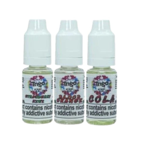 Buy Bulk Wholesale TNGO Ice Blast Salt 10ML Nic Salt (Pack of 10) - vapesourceuk